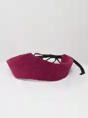 Бордовый кокошник
