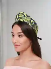 Салатовый кокошник