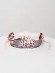 Пастельно-коралловый кокошник