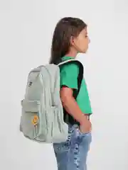 Зеленый рюкзак школьный, универсальный