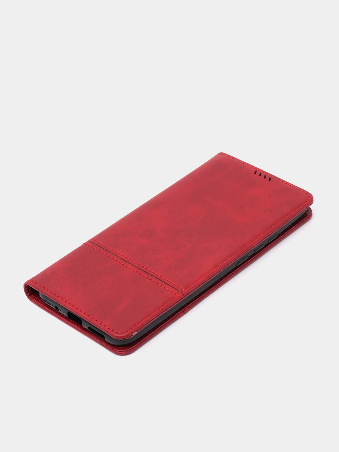 Красный чехол  книжка для Xiaomi Redmi  10 Pro / 10 Pro Max