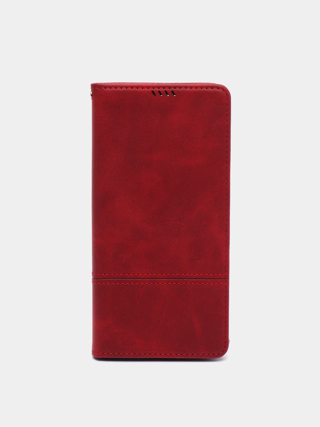 Красный чехол  книжка для Xiaomi Redmi  10 Pro / 10 Pro Max