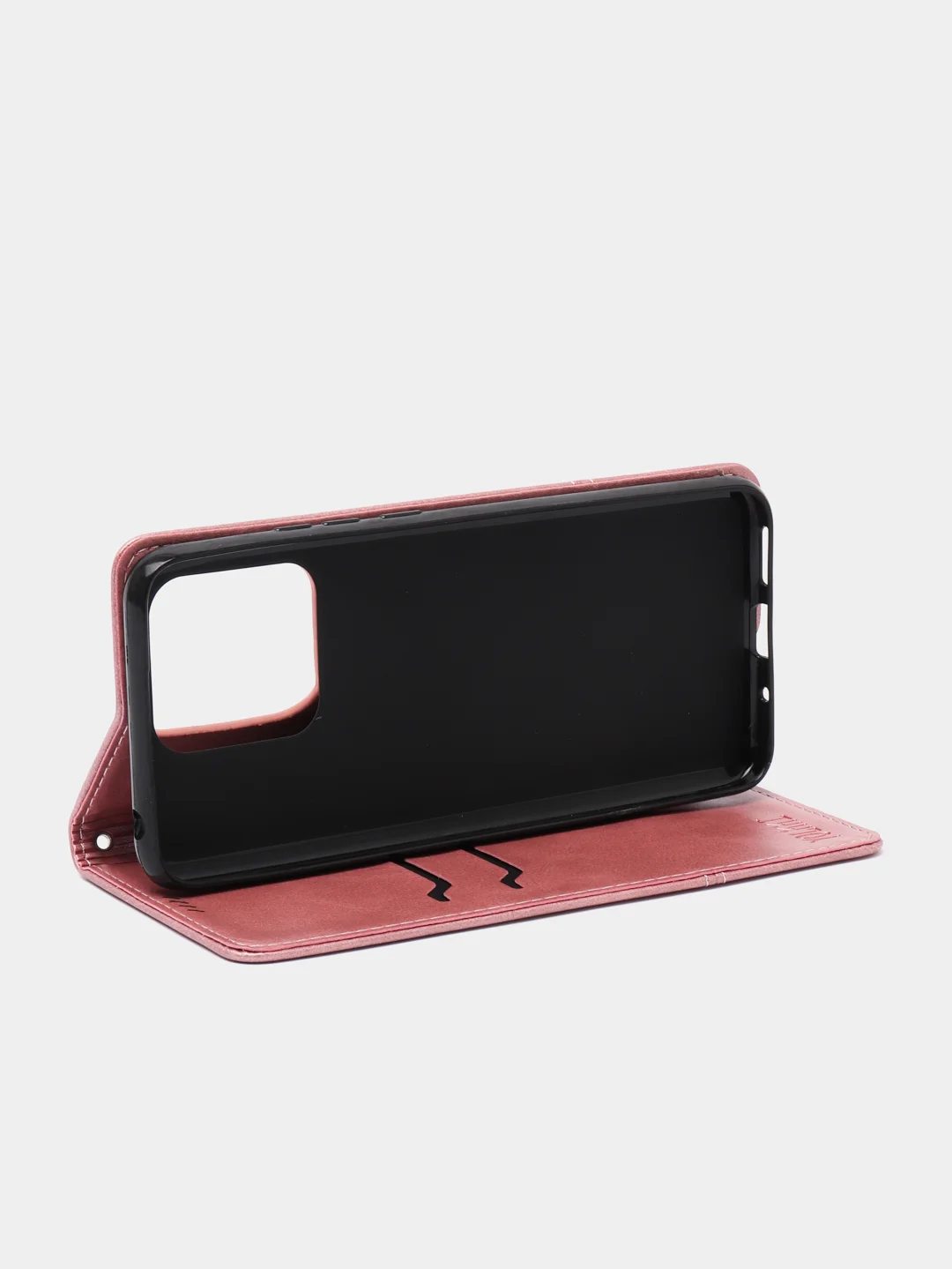 Розовый чехол  книжка для Xiaomi Redmi  10 Pro / 10 Pro Max