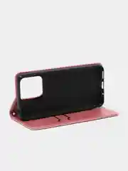 Розовый чехол  книжка для Xiaomi Redmi  10 Pro / 10 Pro Max