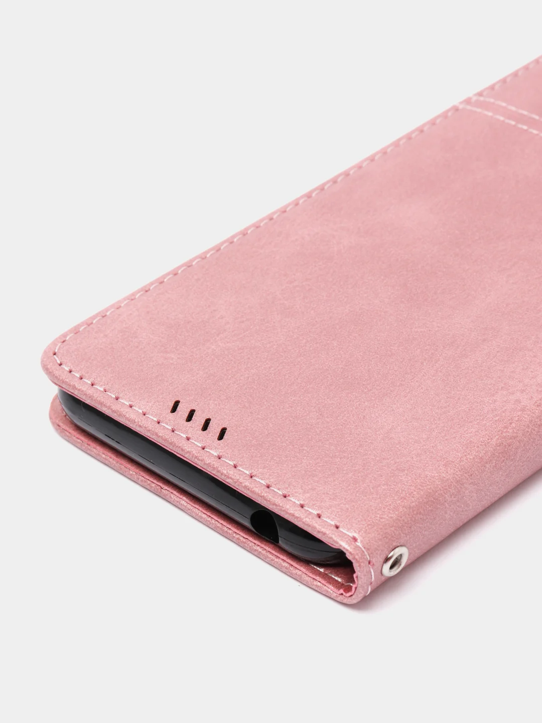 Розовый чехол  книжка для Xiaomi Redmi  10 Pro / 10 Pro Max