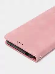 Розовый чехол  книжка для Xiaomi Redmi  10 Pro / 10 Pro Max