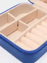 Синий шкатулка для хранения ювелирных украшений