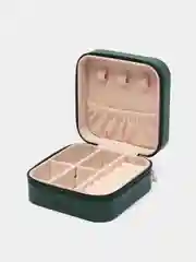 Зеленый шкатулка для хранения ювелирных украшений