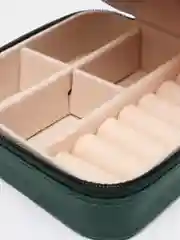 Зеленый шкатулка для хранения ювелирных украшений