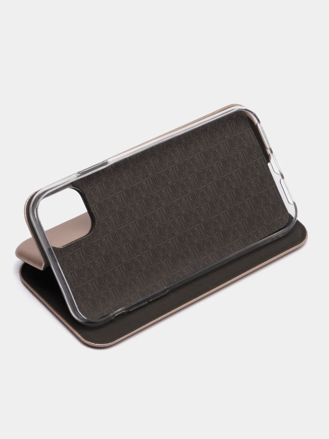 Золотой чехол книжка iPhone 11