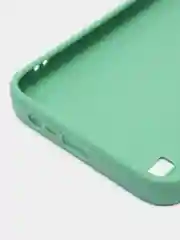 Зеленый чехол силиконовый матовый для Realme C11, C21, C21Y, Realme C30, C31, С33, C35