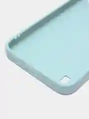 Светло-синий чехол силиконовый матовый для Realme C11, C21, C21Y, Realme C30, C31, С33, C35