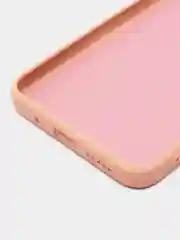 Бежевый чехол силиконовый с микрофиброй и защитой камеры для Xiaomi Redmi 10C