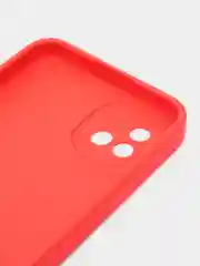 Красный чехол силиконовый матовый для Realme C11, C21, C21Y, Realme C30, C31, С33, C35