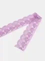 Кружево для шитья и рукоделия, 150 х 9 см, сиреневый цвет