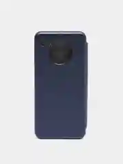 Темно-синий чехол книжка Huawei Honor 50 Lite, Nova 8i (Хуавей Хонор 50 лайт, Нова 8 ай)