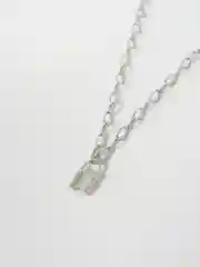 Серебряный цепочка с подвеской-замком