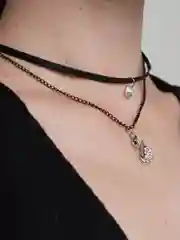 Черный чокер