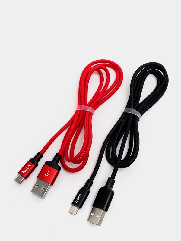 Кабель для зарядки micro-USB Hoco X14 (2A), 1 и 2 метра