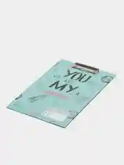 Бордовый планшет с зажимом, А4, А5