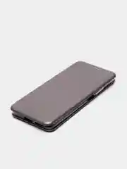 Серебряный чехол книжка для Xiaomi 11T, Xiaomi 11T PRO на магните с функцией подставки