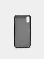 Угольный чехол блестящий для iPhone XR, накладка c блестками