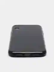 Угольный чехол блестящий для iPhone XR, накладка c блестками