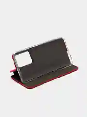 Красный чехол книжка для Xiaomi 11T, Xiaomi 11T PRO на магните с функцией подставки