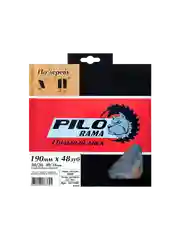 Диск пильный по дереву Pilorama 501948, 190 х 30/20 мм