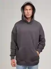 Угольный худи мужское оверсайз, без начеса