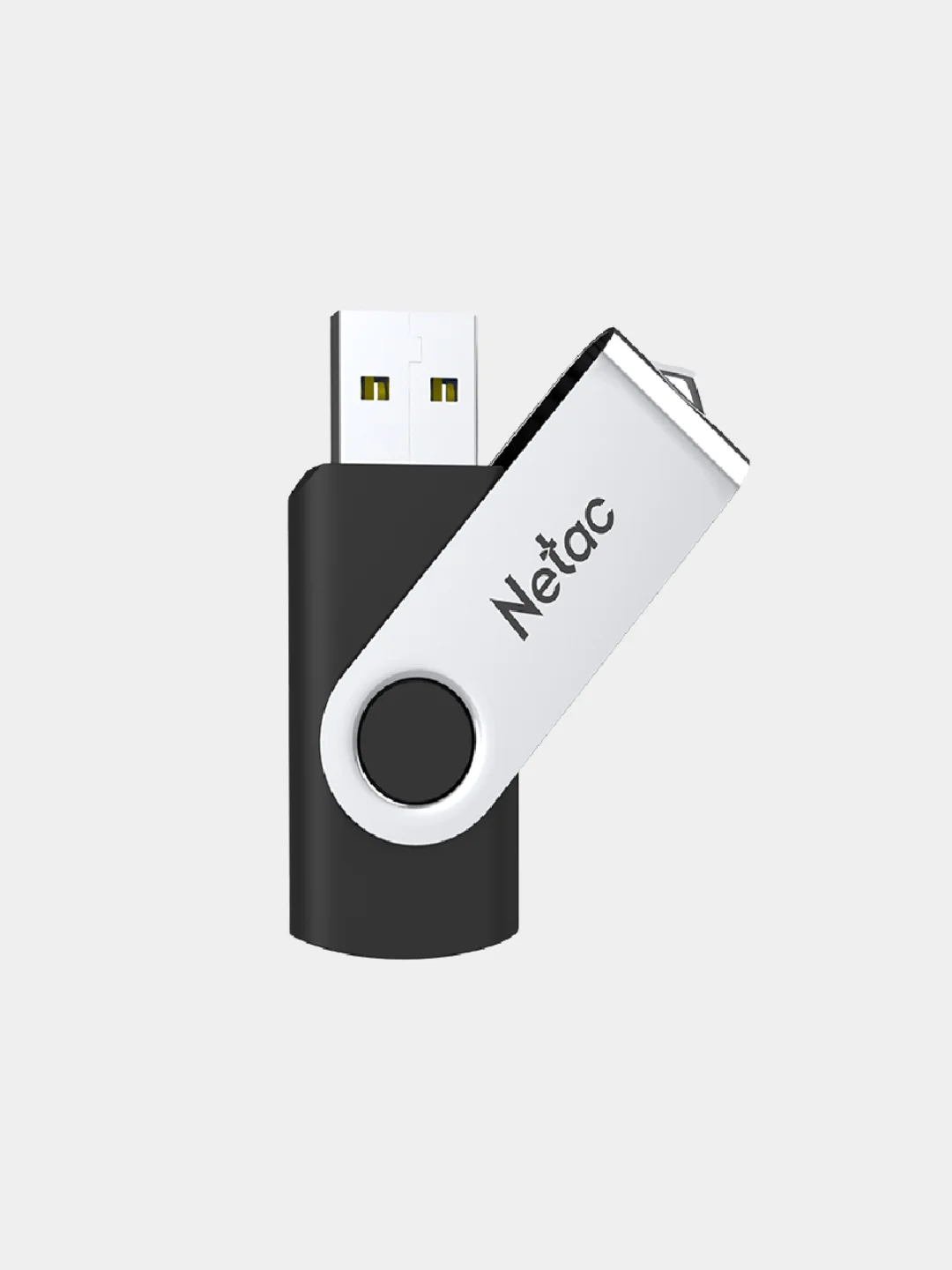 Серебряный флешка USB 2.0 Netac U505, 6 объёмов памяти