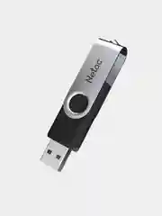 Серебряный флешка USB 2.0 Netac U505, 6 объёмов памяти
