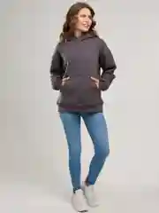 Угольный худи женское, оверсайз, утепленное с начесом