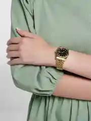 Бронзовый женские наручные часы. Подарочный набор часов
