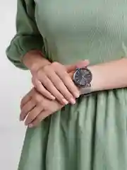 Серебряный часы женские