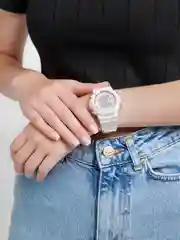Белый часы наручные электронные, 4 цвета
