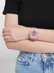 Розовый часы наручные электронные, 4 цвета