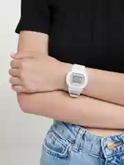 Белый часы наручные, электронные, 4 цвета