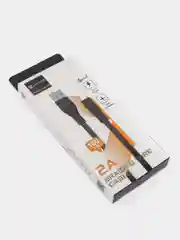 Черный зарядка / Кабель зарядный LENYES LC811 (Micro-USB/Type-C/Lightning) для Android и iPhone