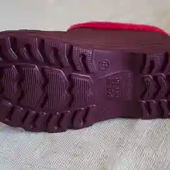 Бордовый галоши утепленные женские, ЭВА