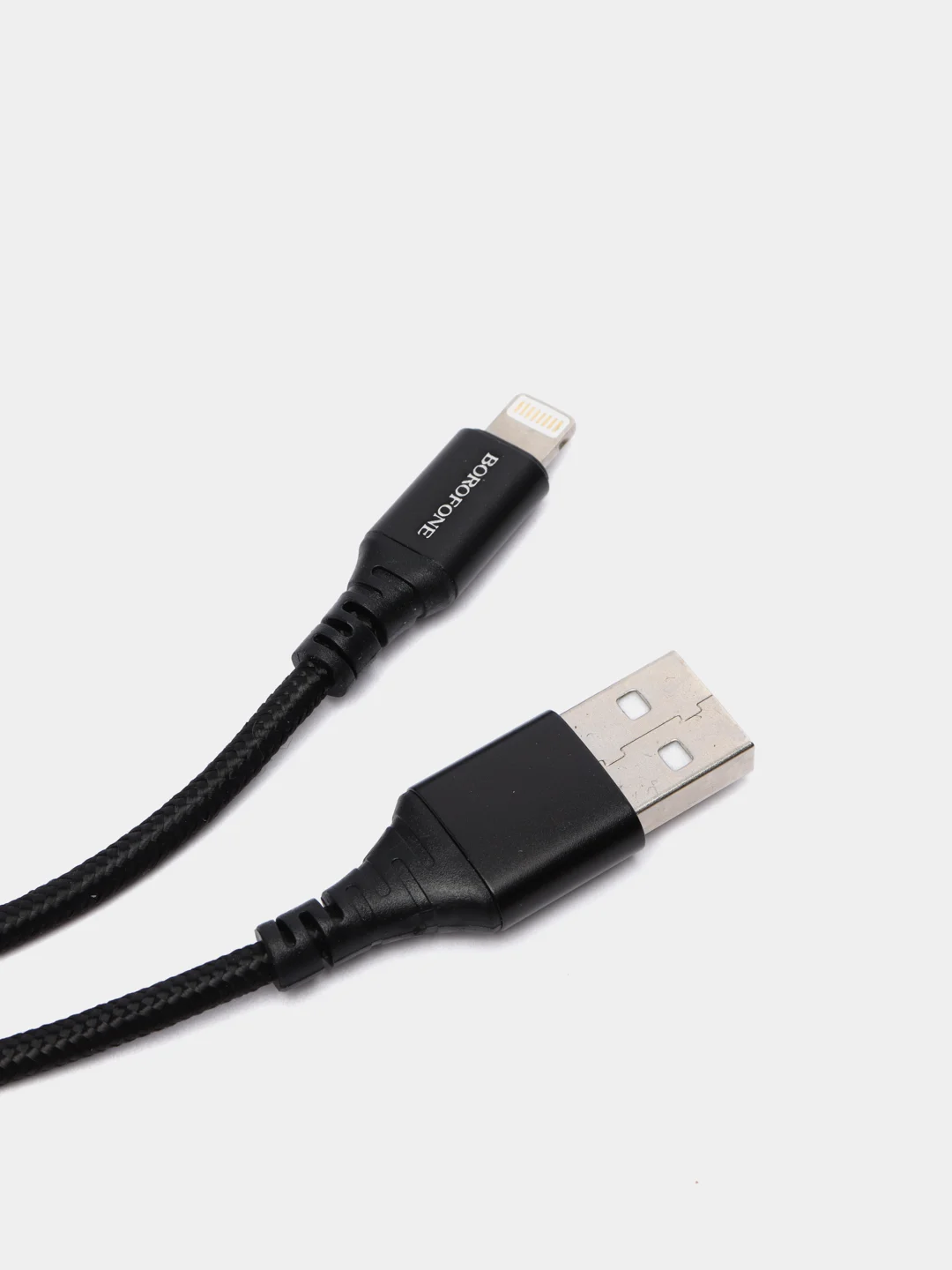 Черный кабель зарядный Borofone BX54, Type-C, Lightning, 1 м