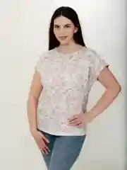 Конфетный milena21 Футболка женская хлопковая "ЛИДИЯ"