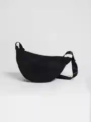 Черный сумка бананка женская мужская