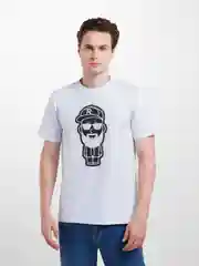 Белый футболка мужская ALGA