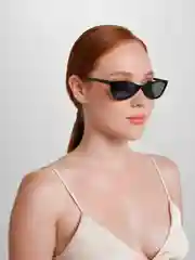 Черный солнцезащитные очки, женские очки