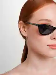 Черный солнцезащитные очки, женские очки