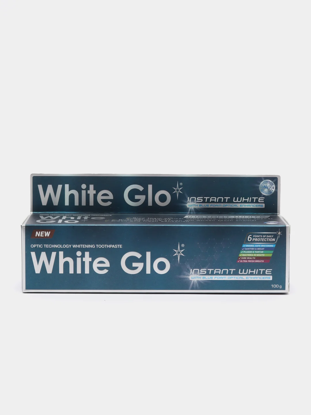 Зубная паста отбеливающая White Glo мгновенное отбеливание, 100 грамм