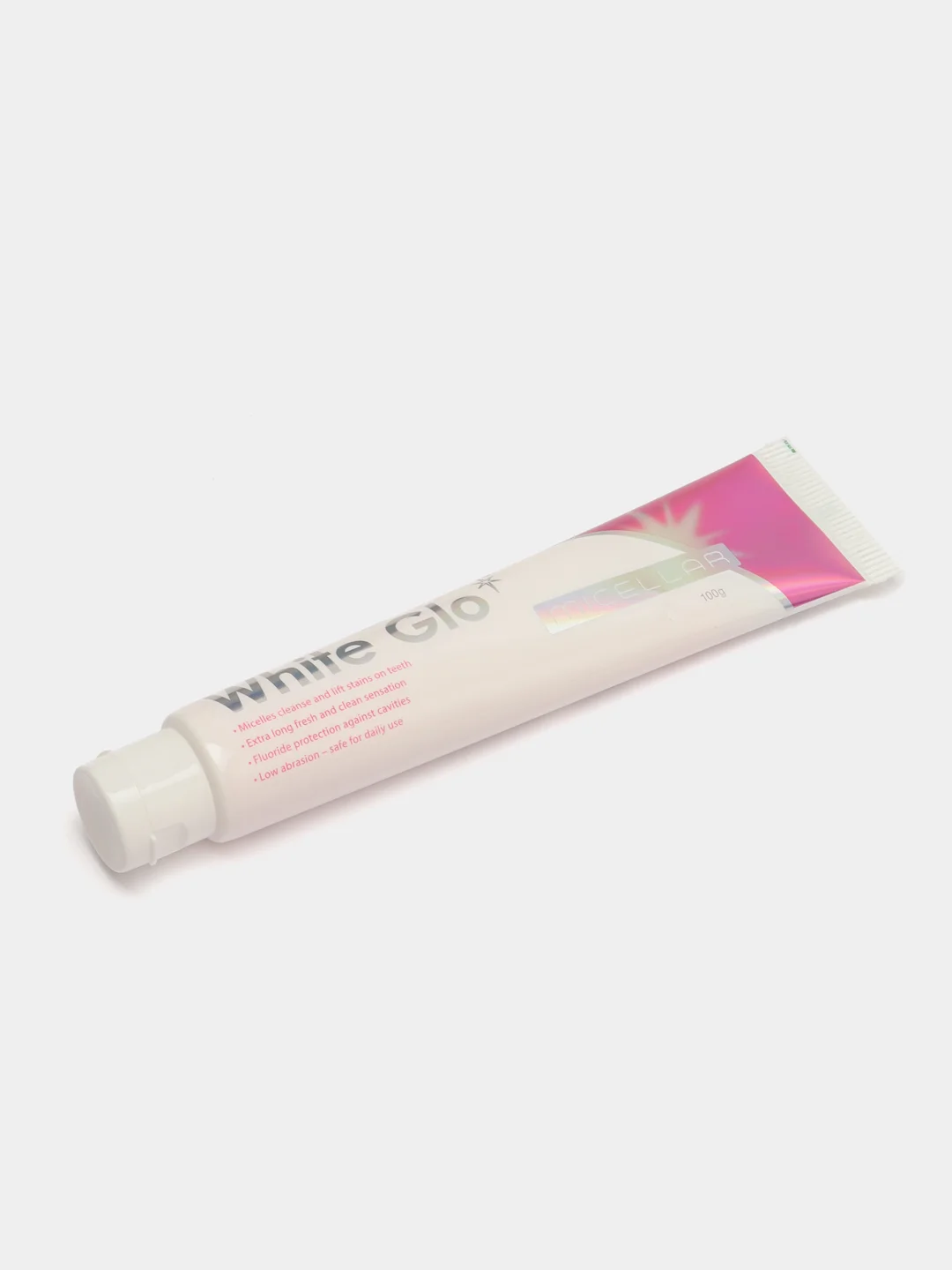 Зубная паста мицеллярная WHITE GLO отбеливающая, 100 грамм
