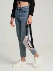 Конфетный сумка поясная с двумя карманами