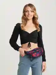 Красный сумка поясная